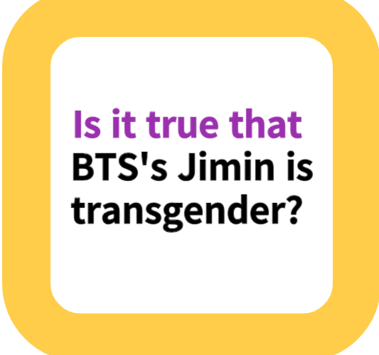 Is it true that BTS's Jimin is transgender?